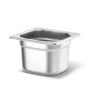 Bac Gastro GN 1/6 Inox Profondeur 100 mm - Arredochef