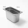 Bac Gastro GN 1/9 Inox Profondeur 100 mm - Arredochef