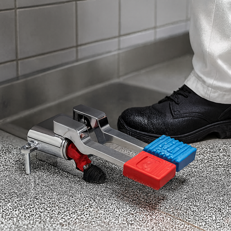 Utilisation pédale Monolith en cuisine professionnelle