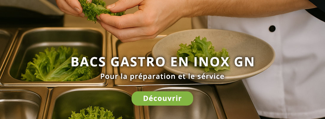 bac gastro en inox