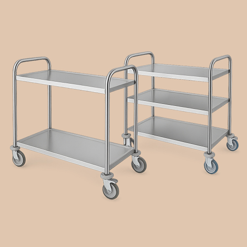 chariot en inox