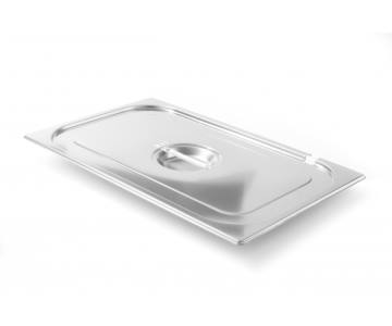 couvercle GN en inox avec encoche louche