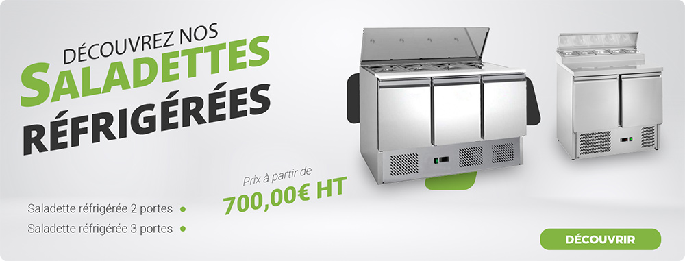  saladette réfrigérée