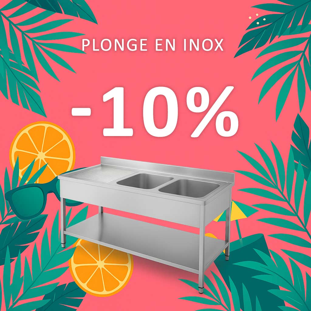 Plonge en inox